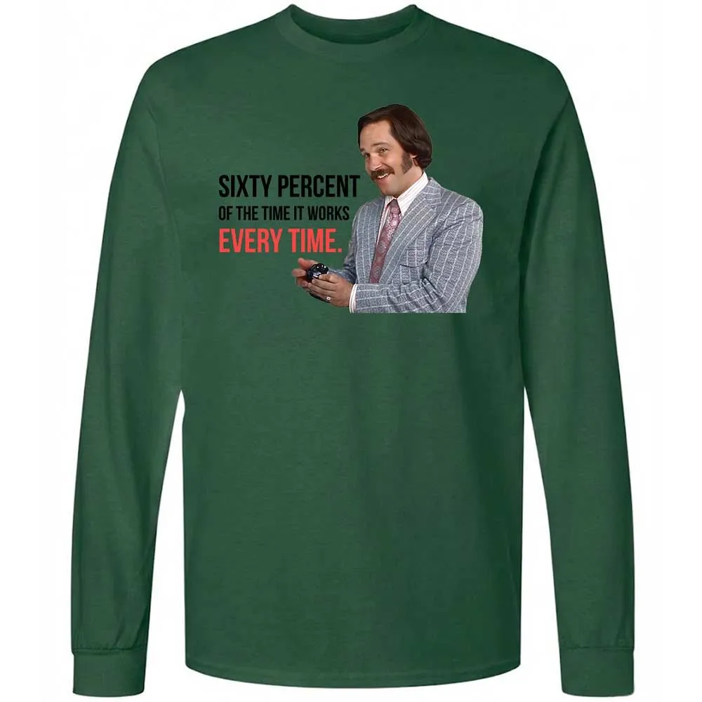 Long Sleeve T-Shirt - VZTFAA6U - Forest Green - 14