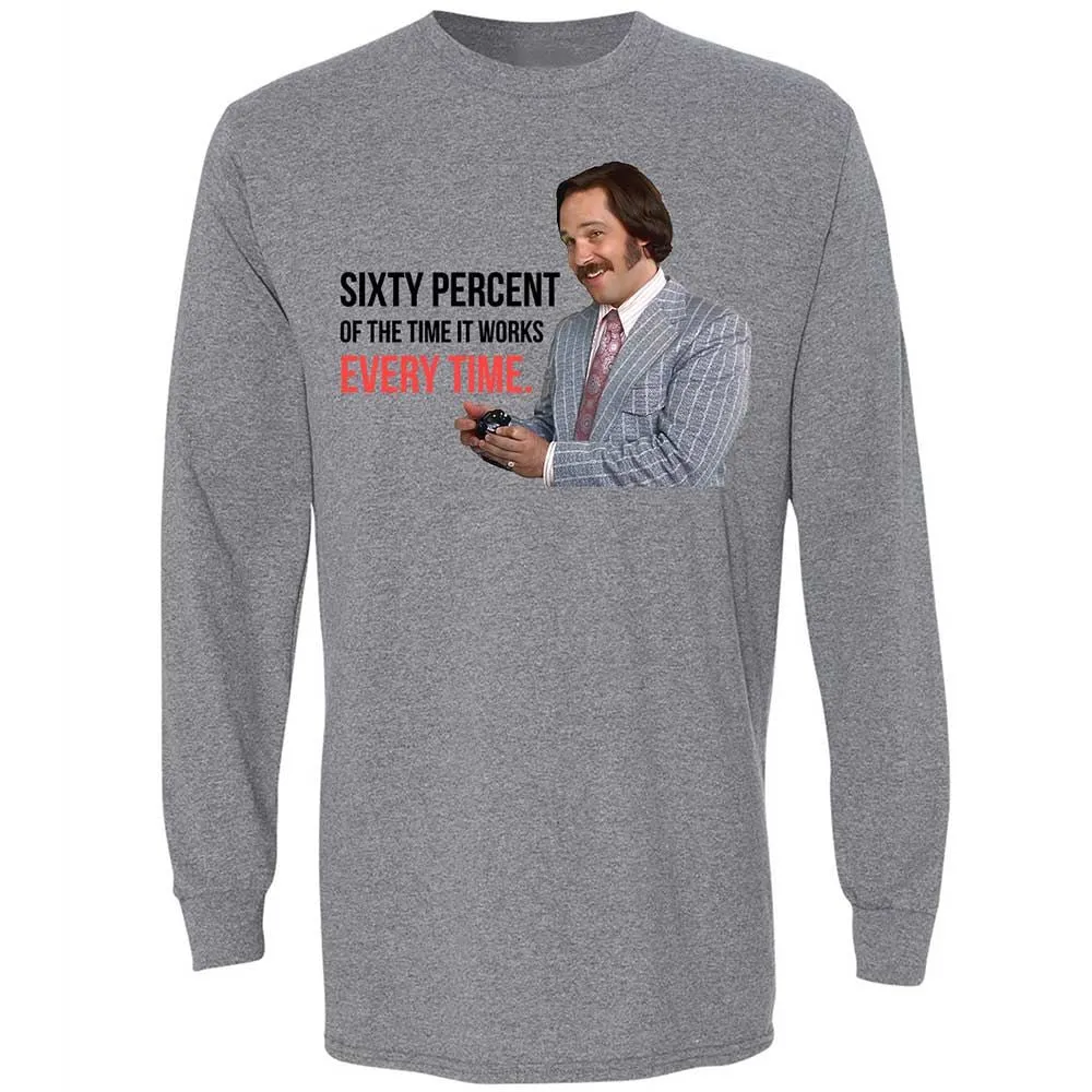 Long Sleeve T-Shirt - VZTFAA6U - Graphite Heather - 18