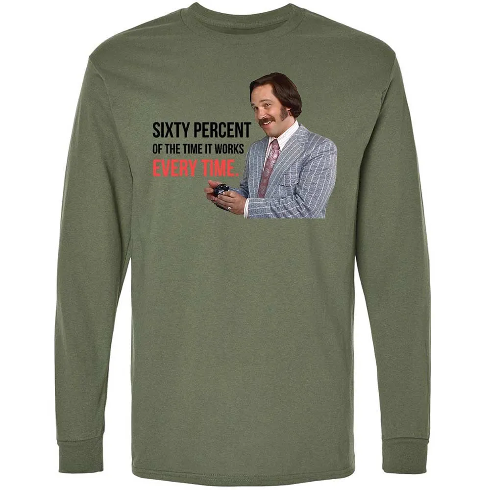 Long Sleeve T-Shirt - VZTFAA6U - Military Green - 19
