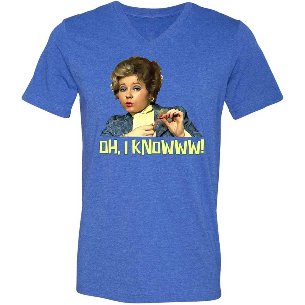 Unisex V-Neck T-Shirt - XXLEVUTR - Heather True Royal - 4