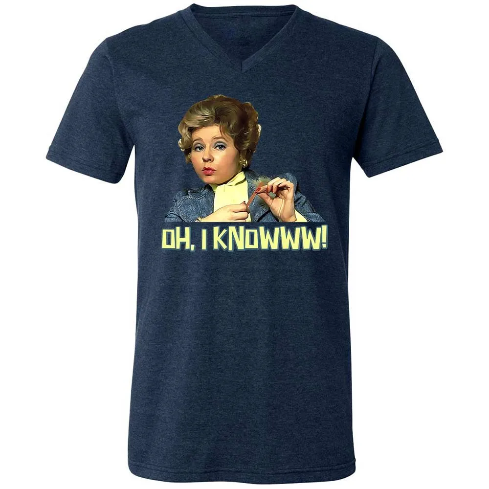 Unisex V-Neck T-Shirt - XXLEVUTR - Heather Navy - 13