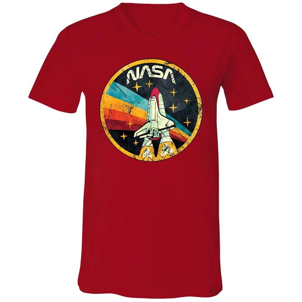 USA Space Agency Vintage Colors - Red - 6