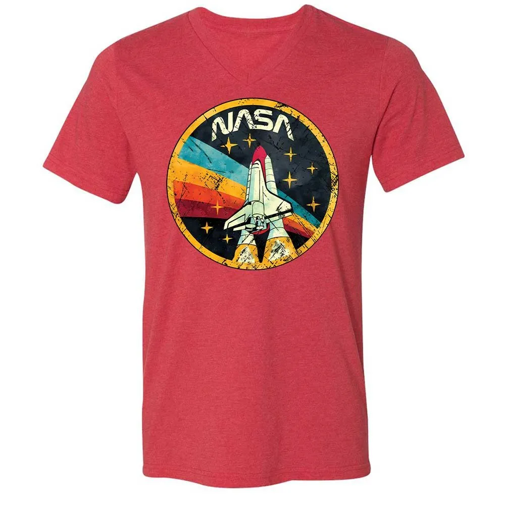 USA Space Agency Vintage Colors - Heather Red - 7