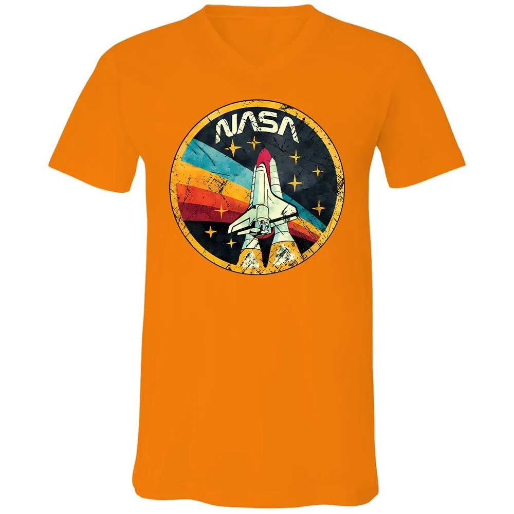 USA Space Agency Vintage Colors - Orange - 12