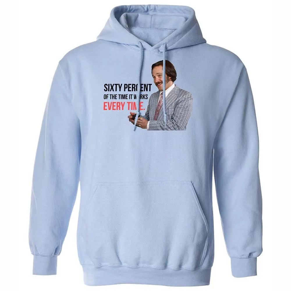 Classic Unisex Hoodie - H1BVRE1T - Light Blue - 5