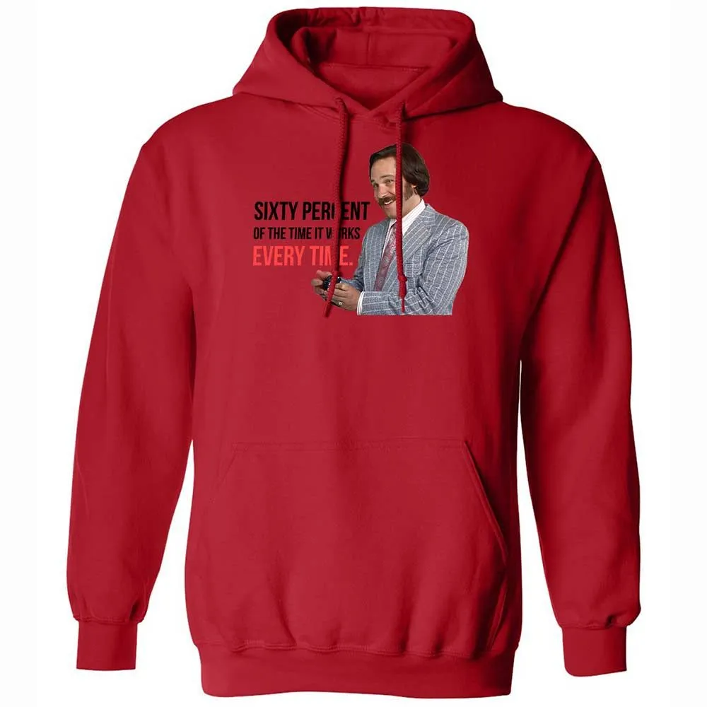 Classic Unisex Hoodie - H1BVRE1T - Red - 9