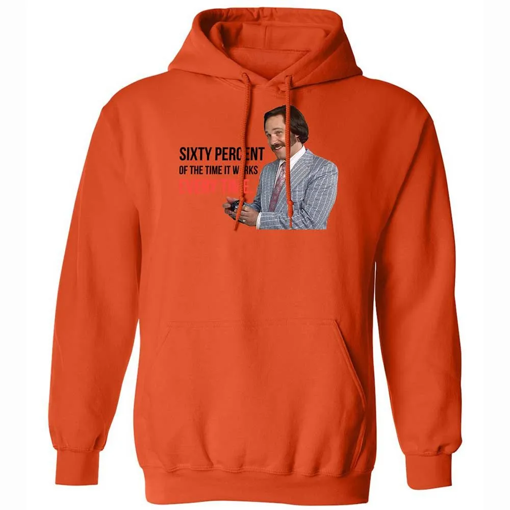 Classic Unisex Hoodie - H1BVRE1T - Orange - 12