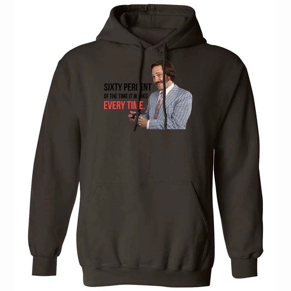 Classic Unisex Hoodie - H1BVRE1T - Dark Chocolate - 18