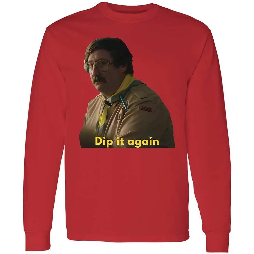 Long Sleeve T-Shirt - 7NDSYHJY - Red - 8
