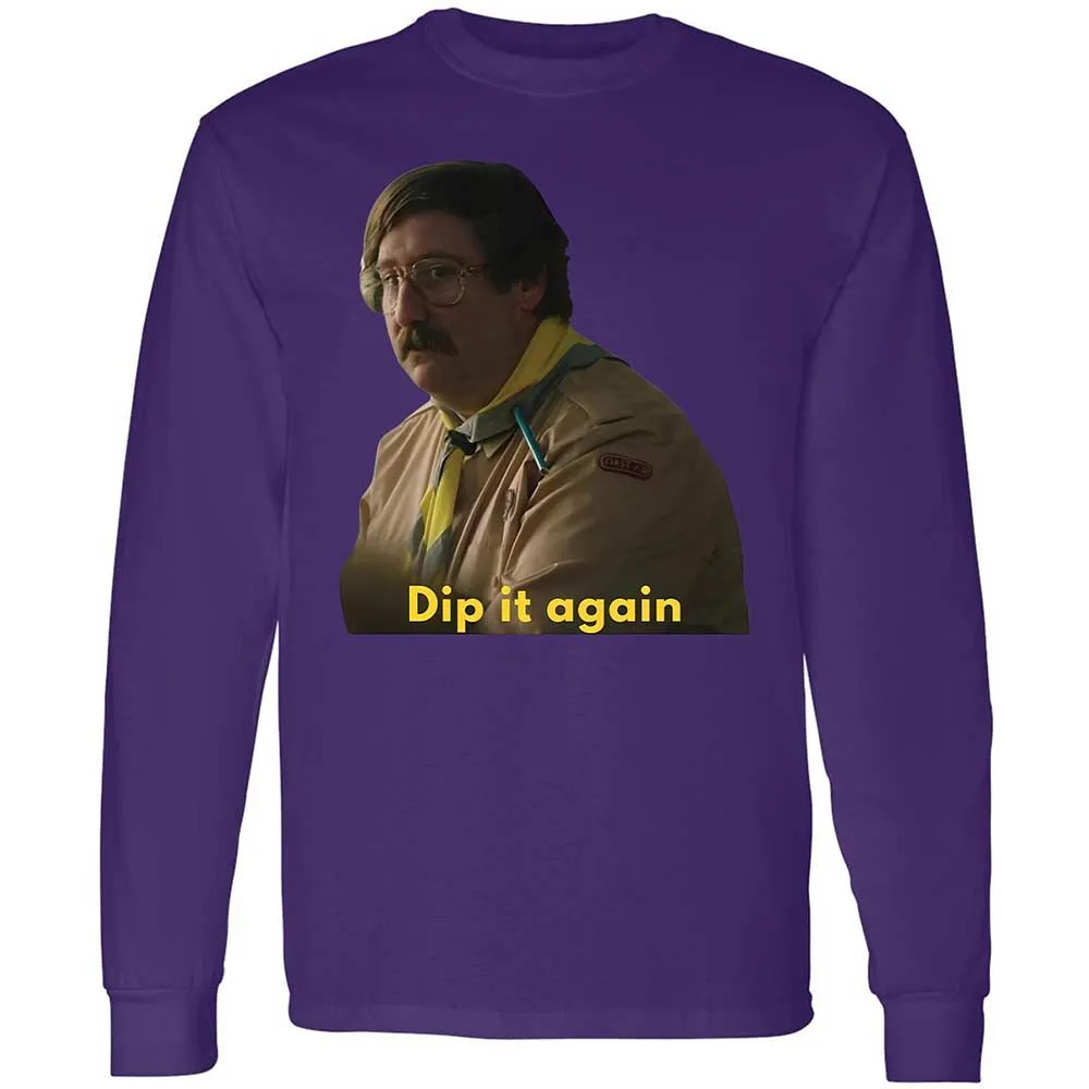 Long Sleeve T-Shirt - 7NDSYHJY - Purple - 9