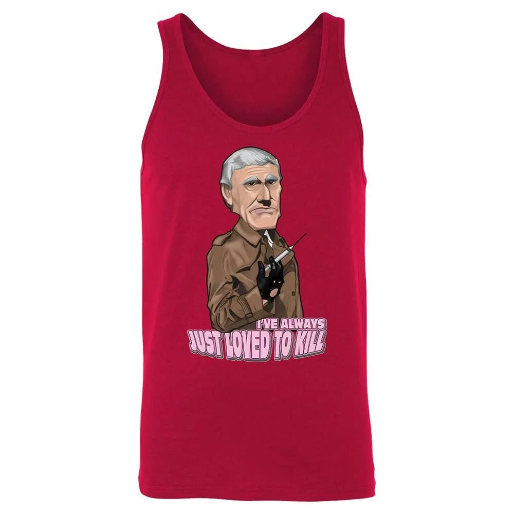 Unisex Jersey Tank - VKHTYXND - Red - 3