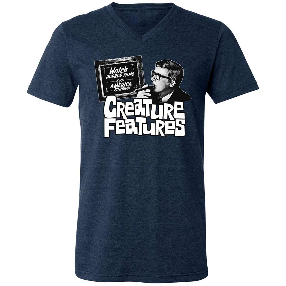 Bob Wilkins Creature Features - Heather Navy - 3