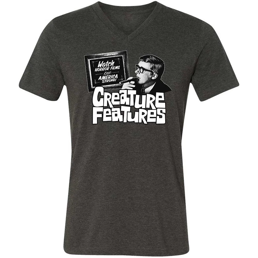 Bob Wilkins Creature Features - Dark Grey Heather - 9