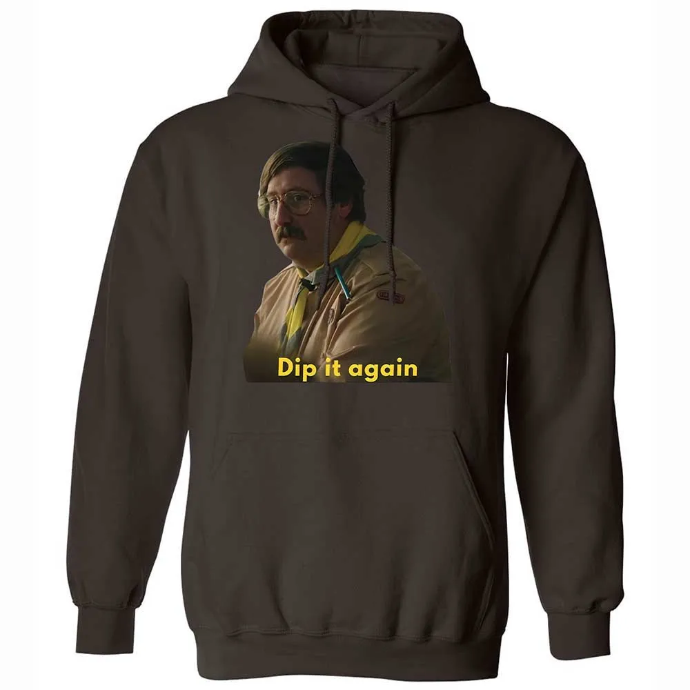 Classic Unisex Hoodie - 9X5DAGUA - Dark Chocolate - 18