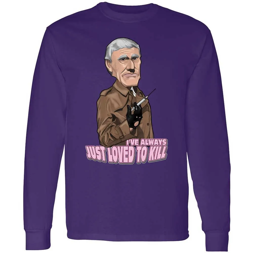 Long Sleeve T-Shirt - 369BY8EX - Purple - 9