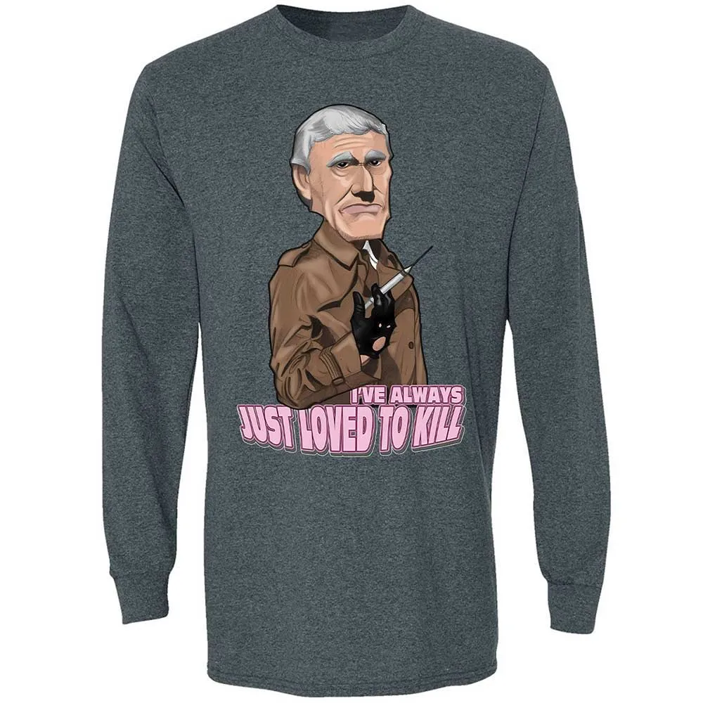 Long Sleeve T-Shirt - 369BY8EX - Dark Heather - 15