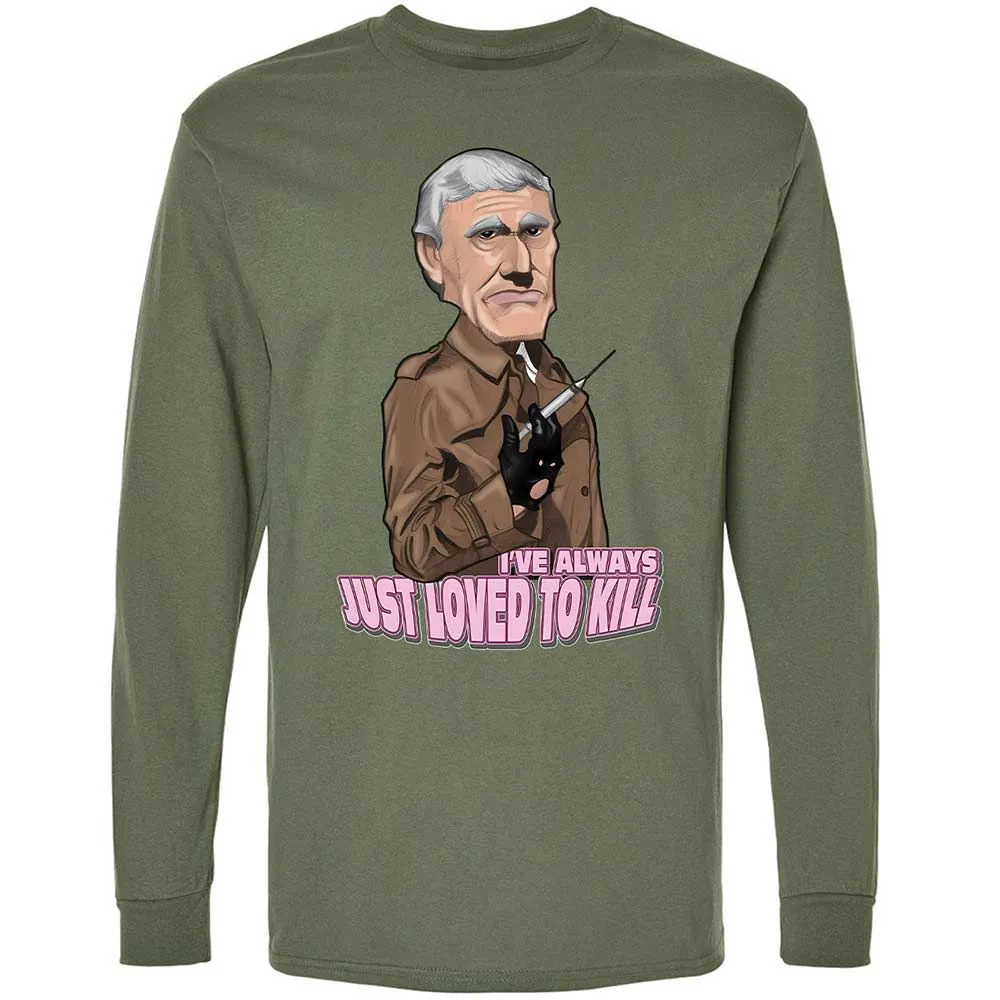 Long Sleeve T-Shirt - 369BY8EX - Military Green - 19