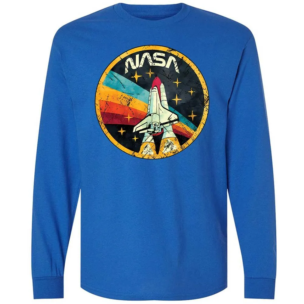 USA Space Agency Vintage Colors - Royal - 3