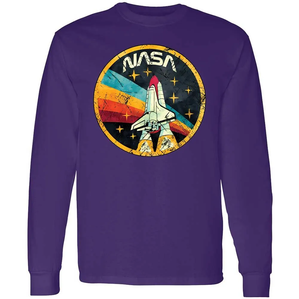 USA Space Agency Vintage Colors - Purple - 12