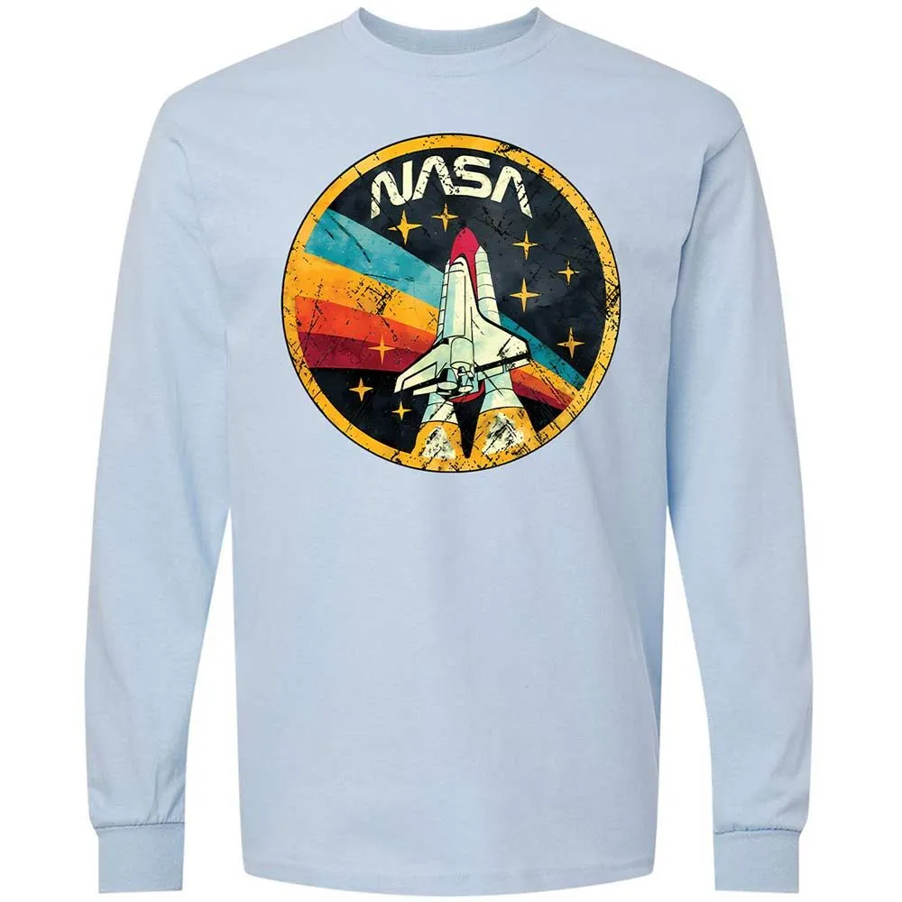 USA Space Agency Vintage Colors - Light Blue - 18