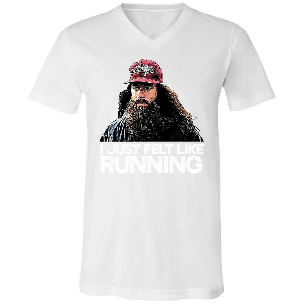 Unisex V-Neck T-Shirt - PW8EE6XV - White - 16