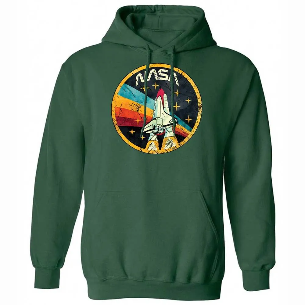 USA Space Agency Vintage Colors - Forest Green - 3