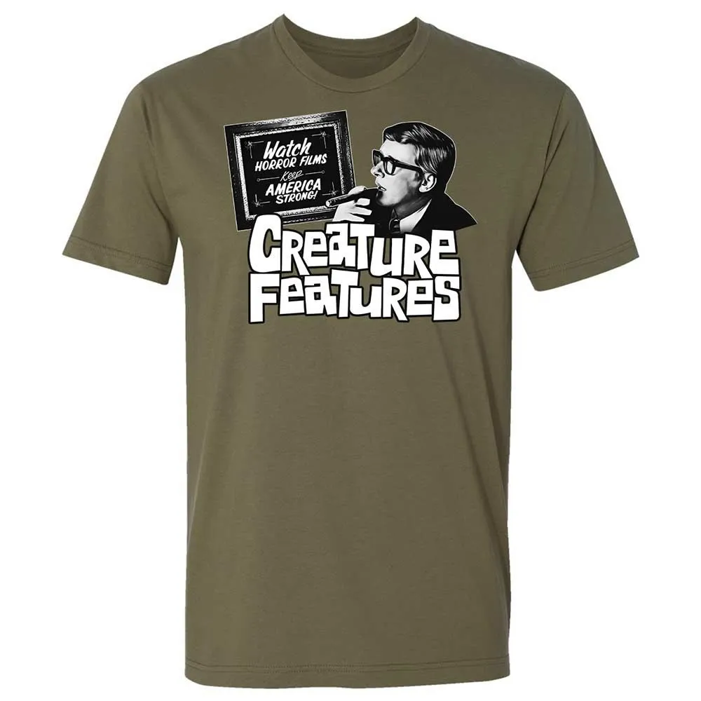 Bob Wilkins Creature Features - Military Green - 8