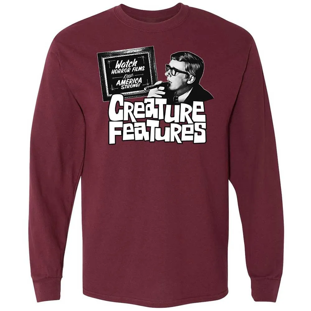 Bob Wilkins Creature Features - Maroon - 6