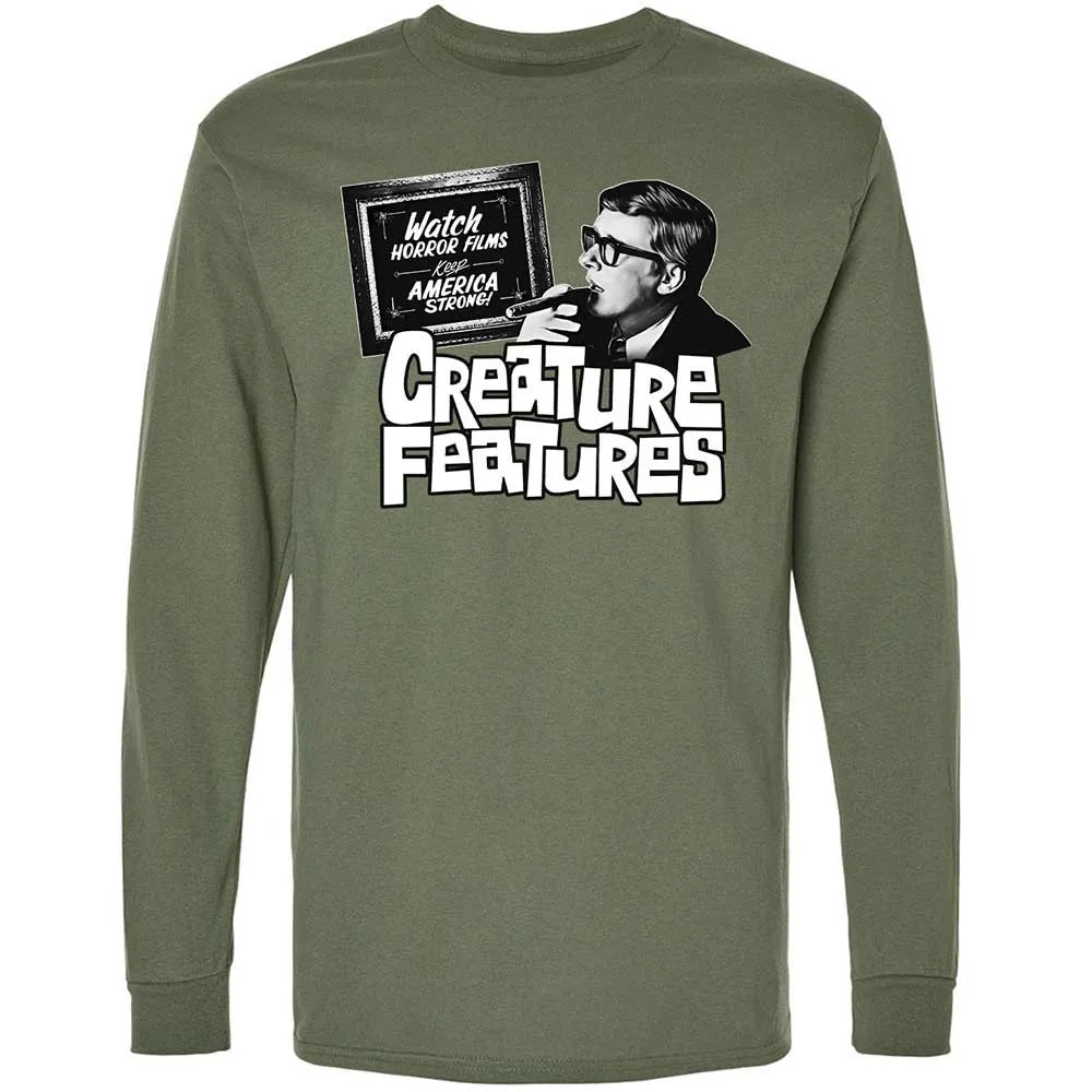 Bob Wilkins Creature Features - Military Green - 9