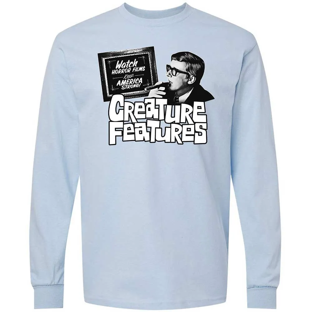 Bob Wilkins Creature Features - Light Blue - 18