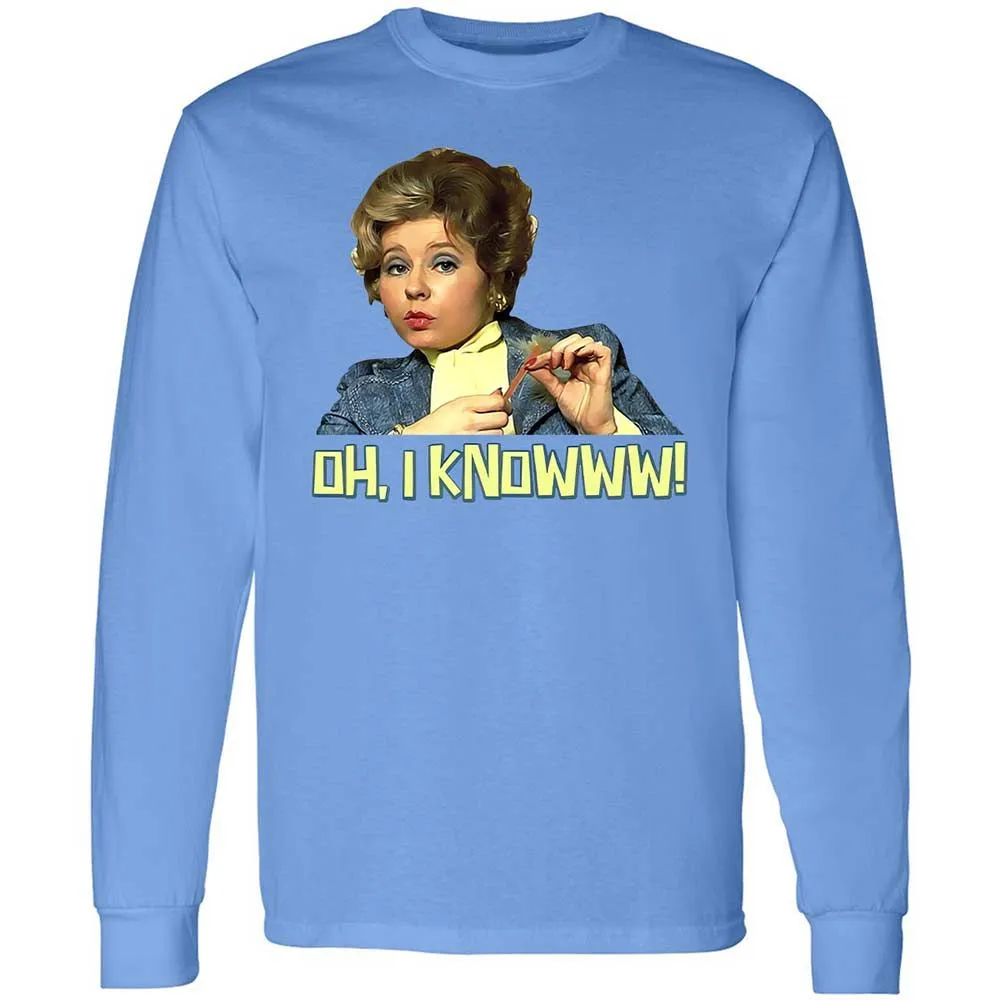 Long Sleeve T-Shirt - ZCATD2BH - Carolina Blue - 5