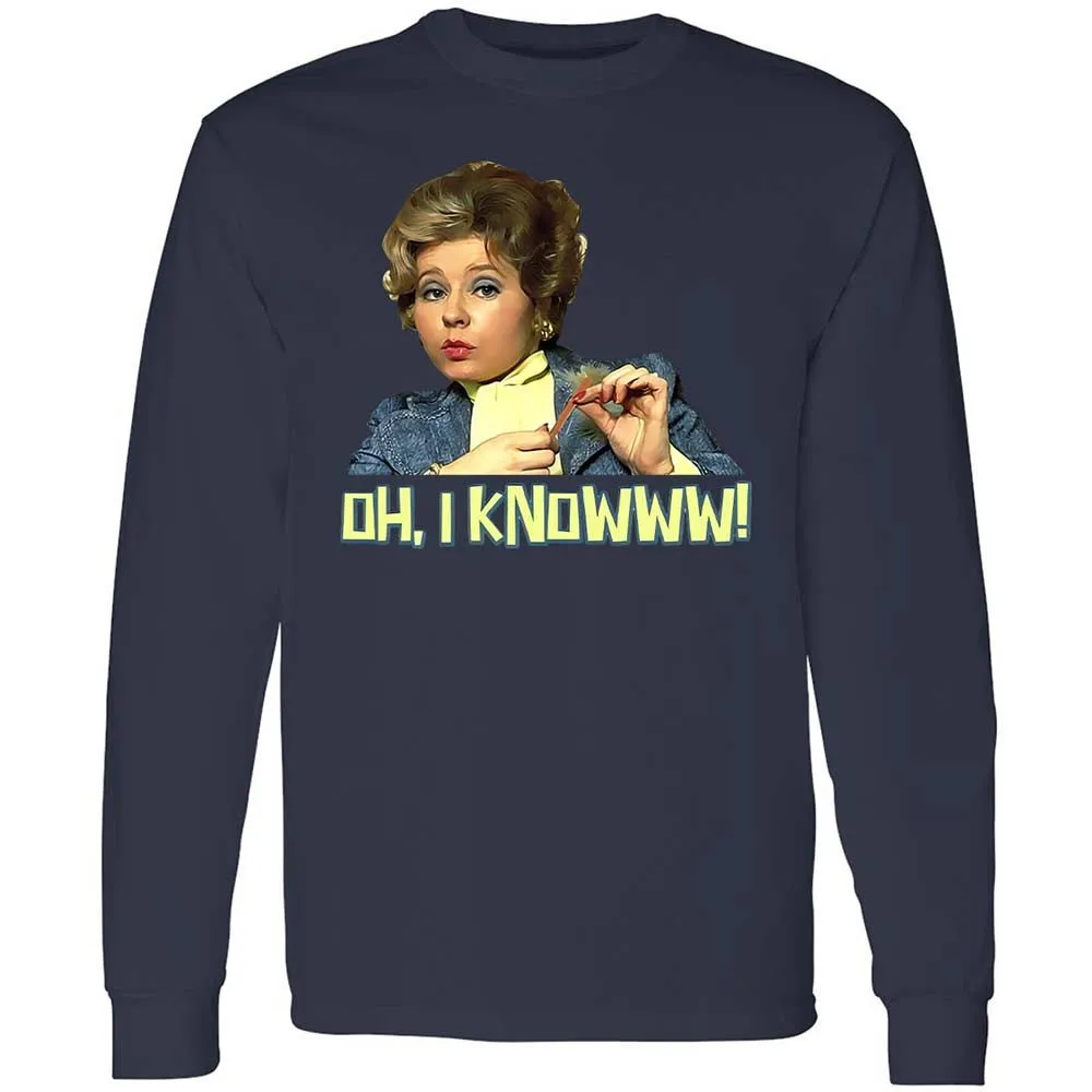 Long Sleeve T-Shirt - ZCATD2BH - Navy - 13