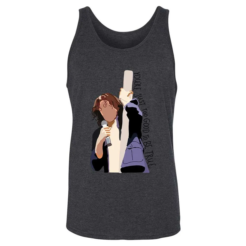 Unisex Jersey Tank - 7B8FR1XQ - Dark Grey Heather - 10