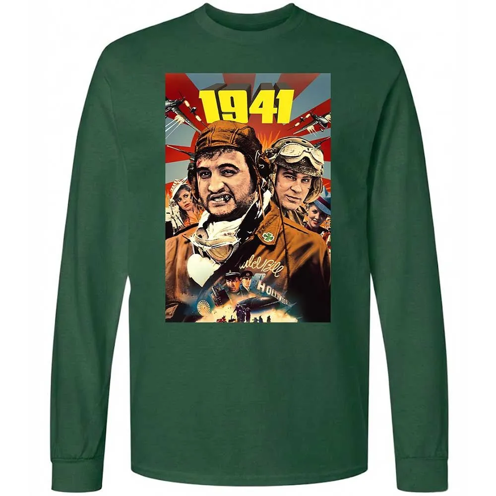 Long Sleeve T-Shirt - 43RG5DF9 - Forest Green - 4