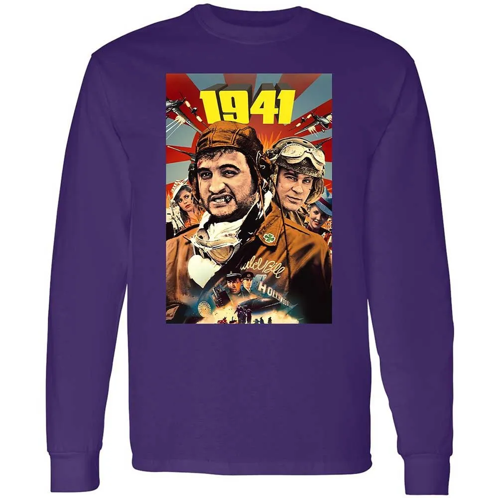 Long Sleeve T-Shirt - 43RG5DF9 - Purple - 12