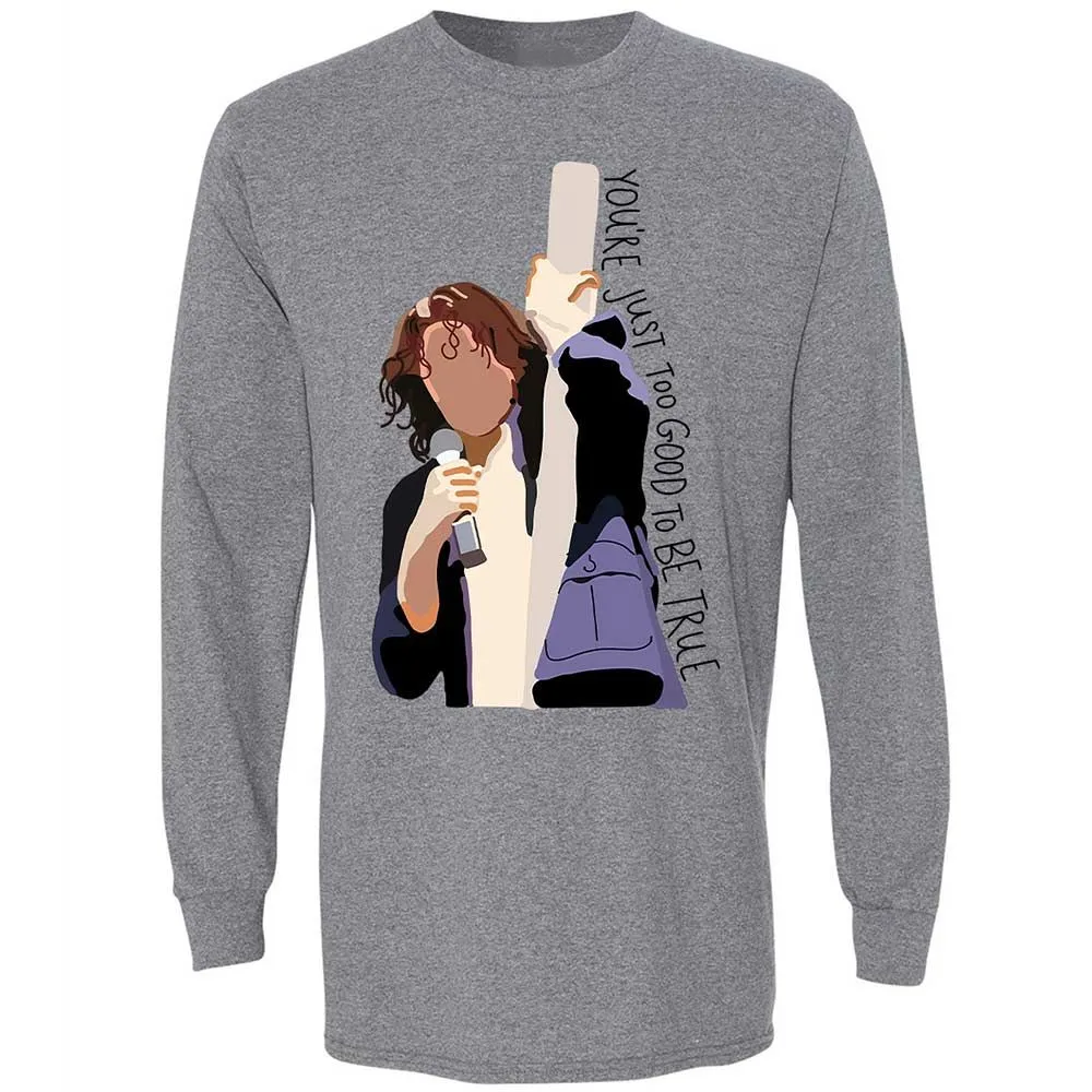 Long Sleeve T-Shirt - B1E4SJT9 - Graphite Heather - 18