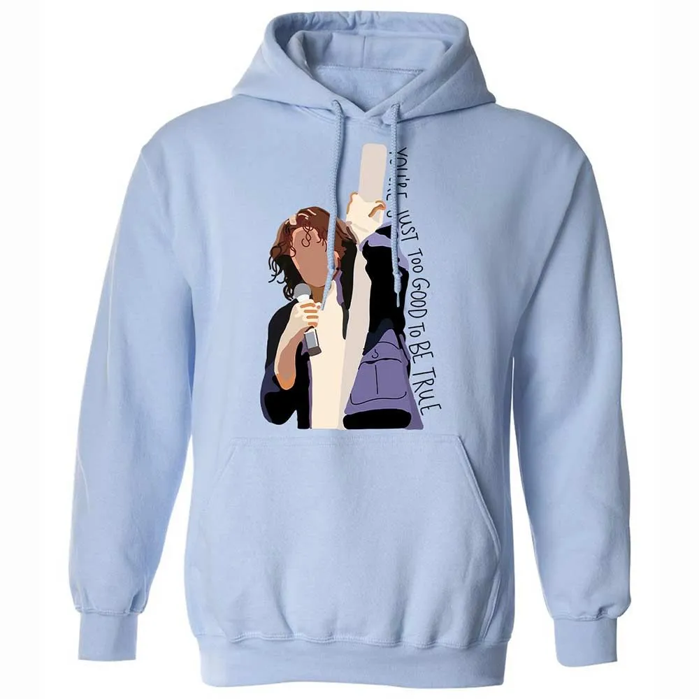 Classic Unisex Hoodie - LA1AH9SR - Light Blue - 5