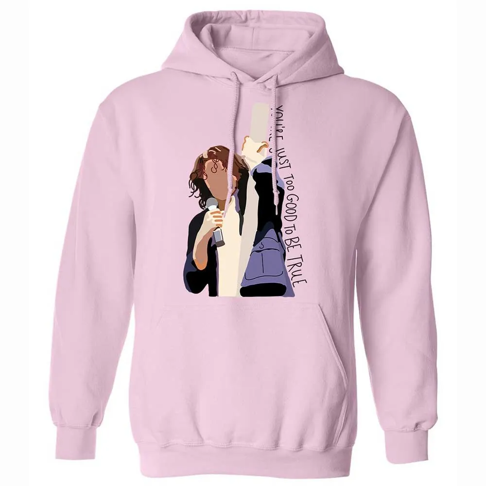 Classic Unisex Hoodie - LA1AH9SR - Light Pink - 7