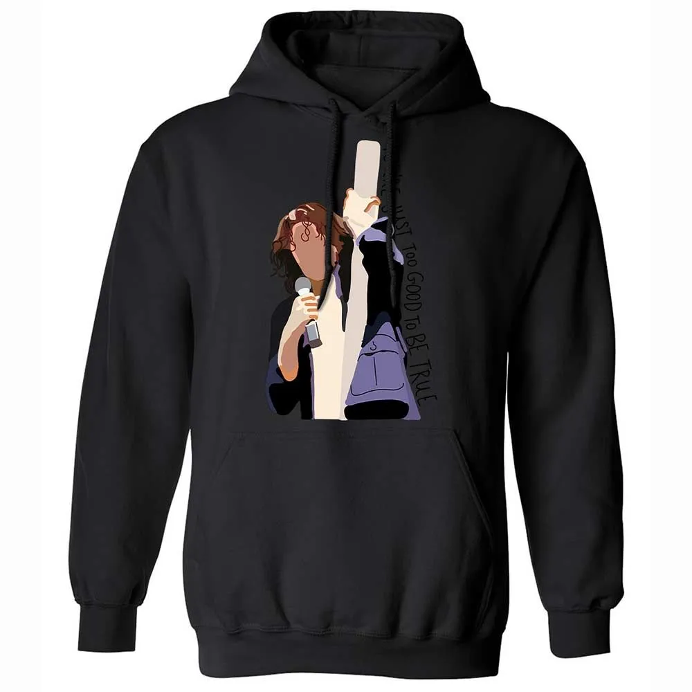 Classic Unisex Hoodie - LA1AH9SR - Black - 14