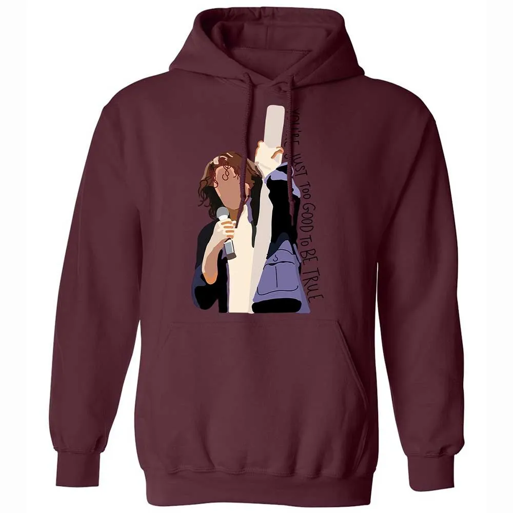 Classic Unisex Hoodie - LA1AH9SR - Maroon - 19