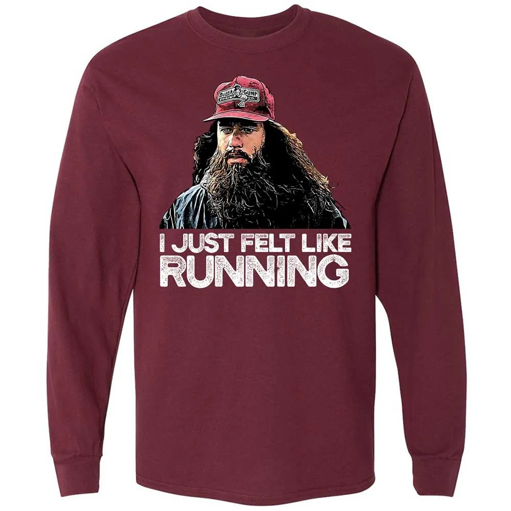 Long Sleeve T-Shirt - RRTBKR76 - Maroon - 6