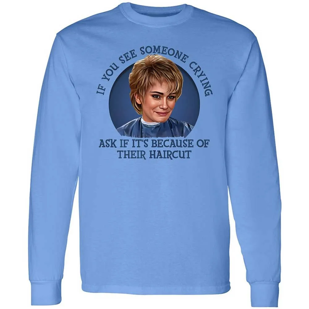 Long Sleeve T-Shirt - LB1TMPKZ - Carolina Blue - 5