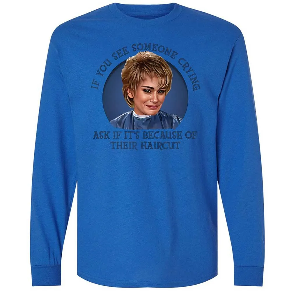 Long Sleeve T-Shirt - LB1TMPKZ - Royal - 7