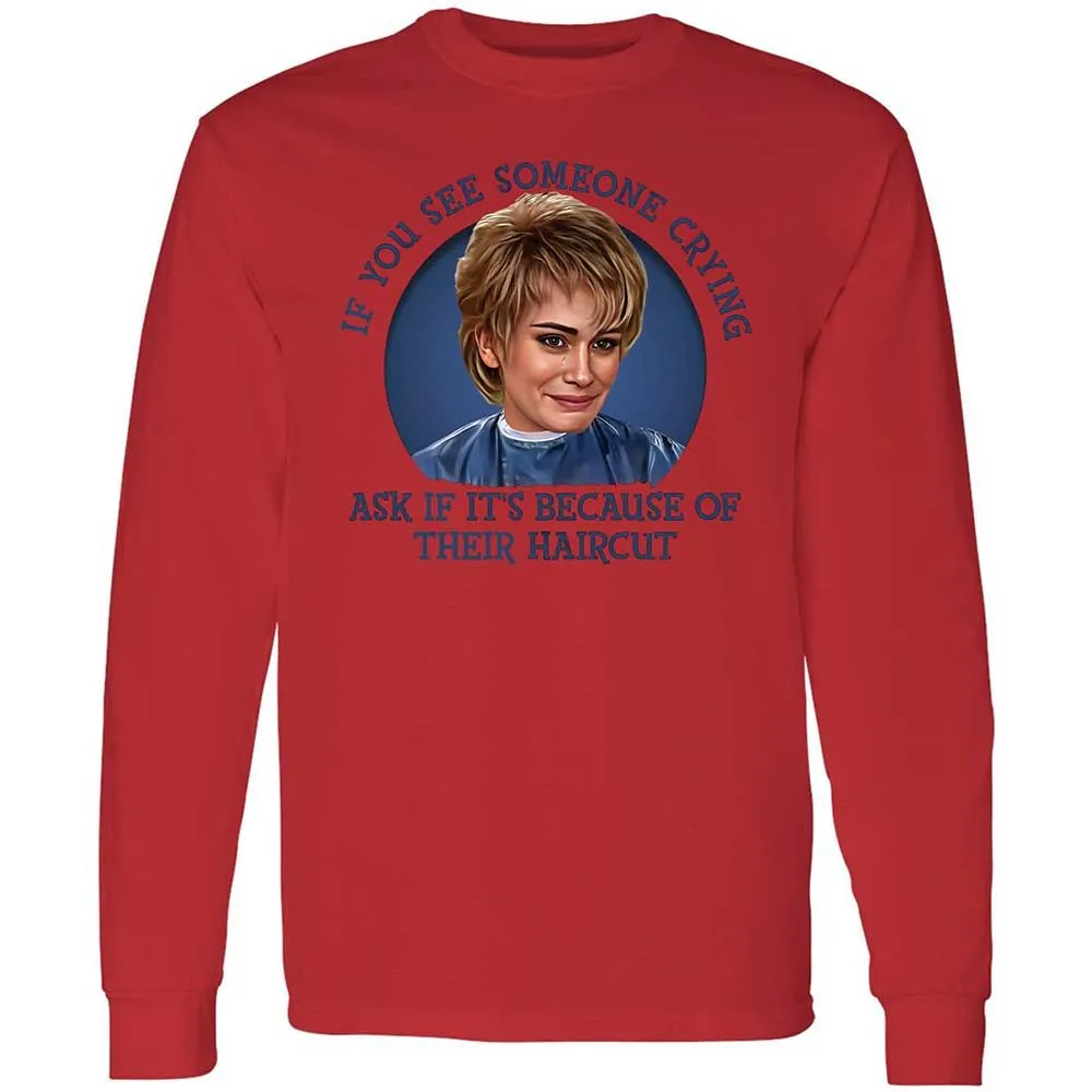 Long Sleeve T-Shirt - LB1TMPKZ - Red - 8