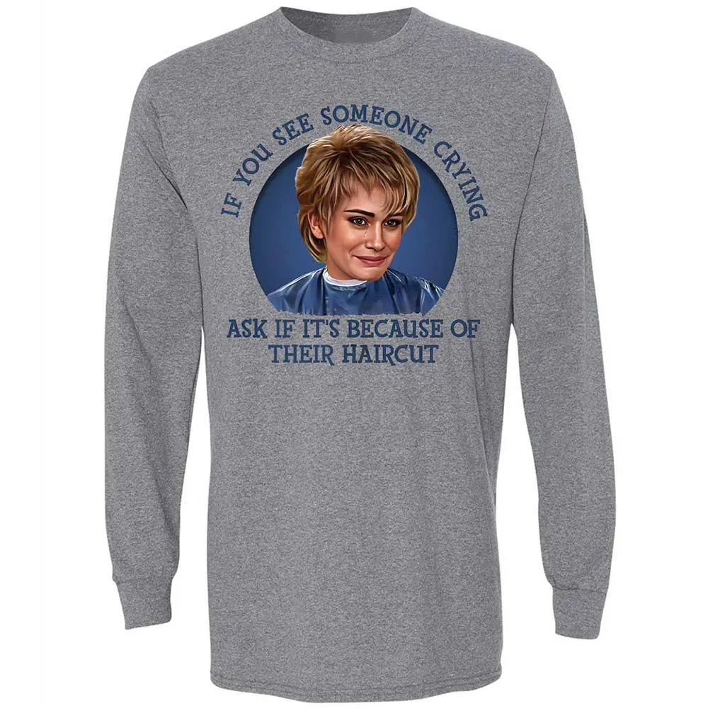 Long Sleeve T-Shirt - LB1TMPKZ - Graphite Heather - 18