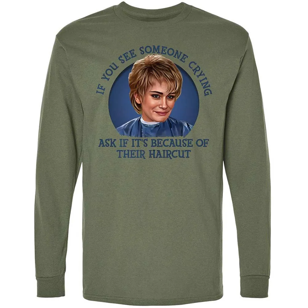 Long Sleeve T-Shirt - LB1TMPKZ - Military Green - 19