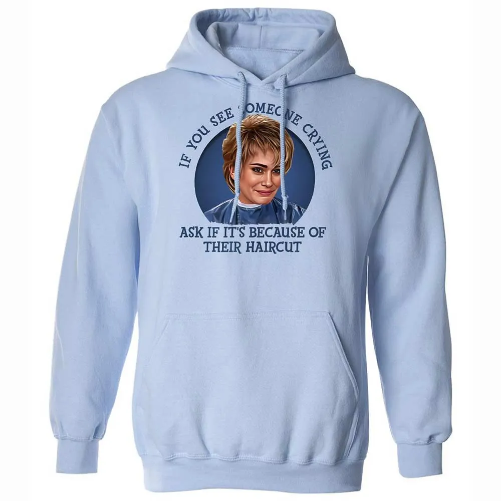 Classic Unisex Hoodie - B1YLXYDT - Light Blue - 5
