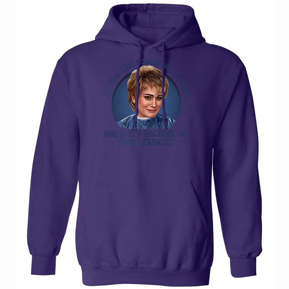 Classic Unisex Hoodie - B1YLXYDT - Purple - 10
