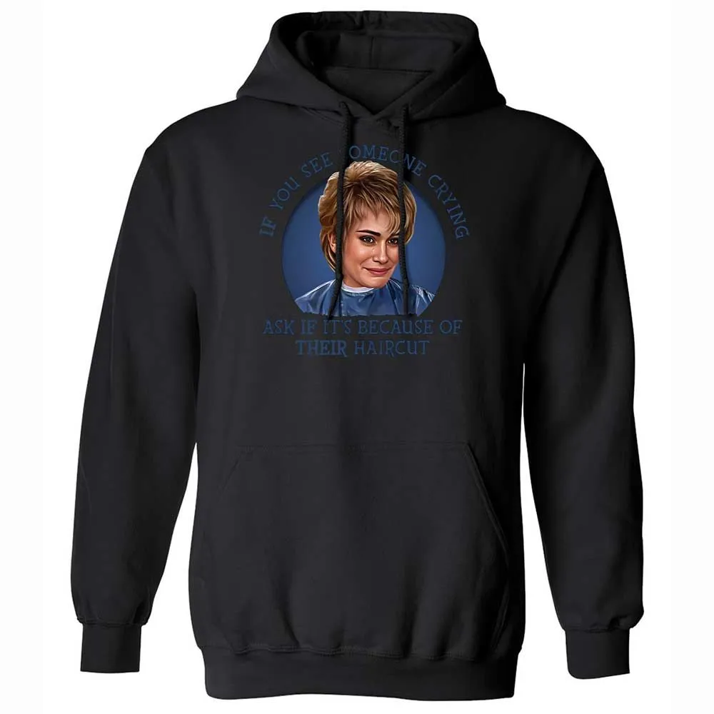 Classic Unisex Hoodie - B1YLXYDT - Black - 14