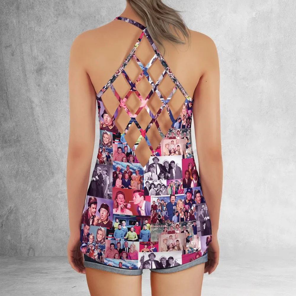 Criss Cross Tank Top - 8DSX71U1 -  - 3